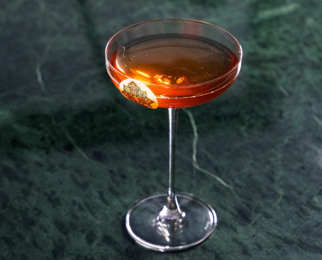 Best drinks in Dubai Marina Signature cocktail served at Blume Restaurant Dubai